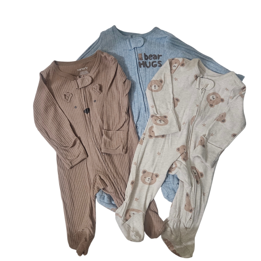 Bear-Themed Kids One Pieces Set